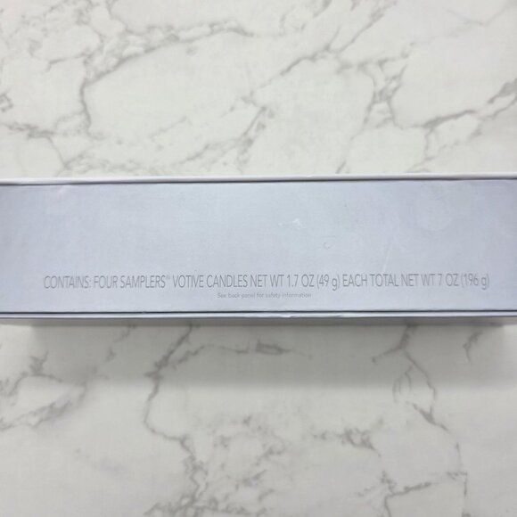 Yankee Candle Votive Candles Sampler Gift Set 4 Pack Christmas Holiday 1.7oz NEW - Picture 10 of 11